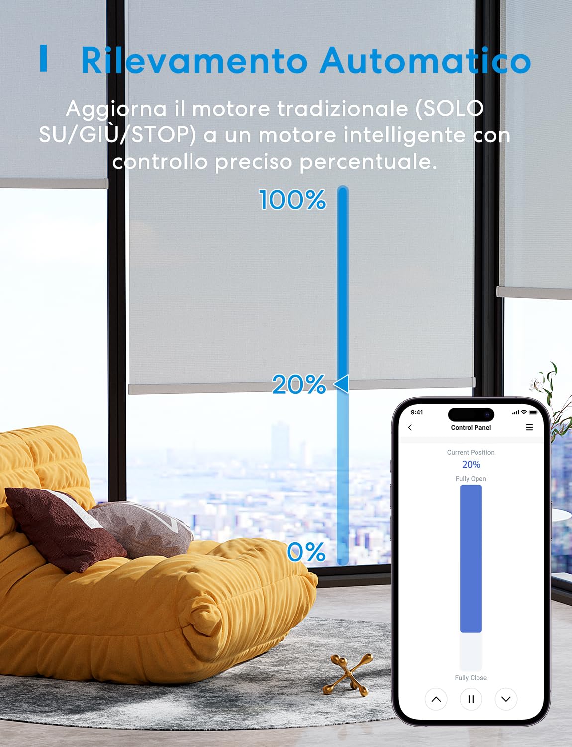 meross Interruttore Tapparelle - Set 4 Pezzi - immagine 3