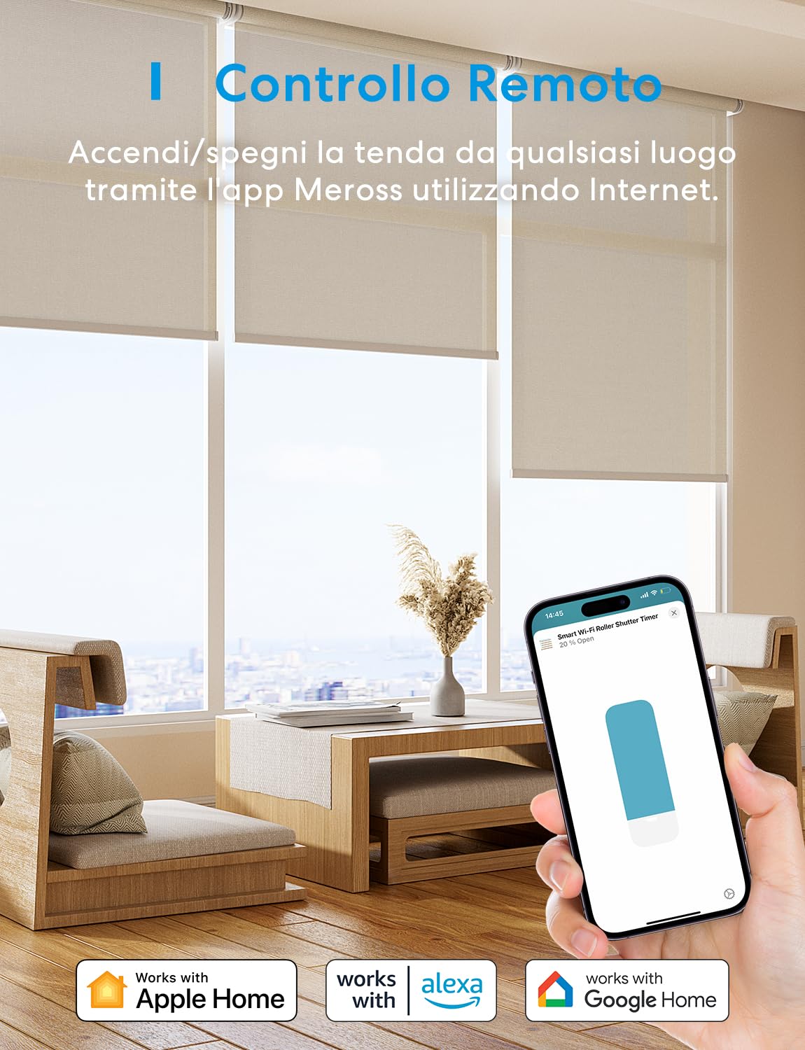 meross Interruttore Tapparelle - Set 4 Pezzi - immagine 5