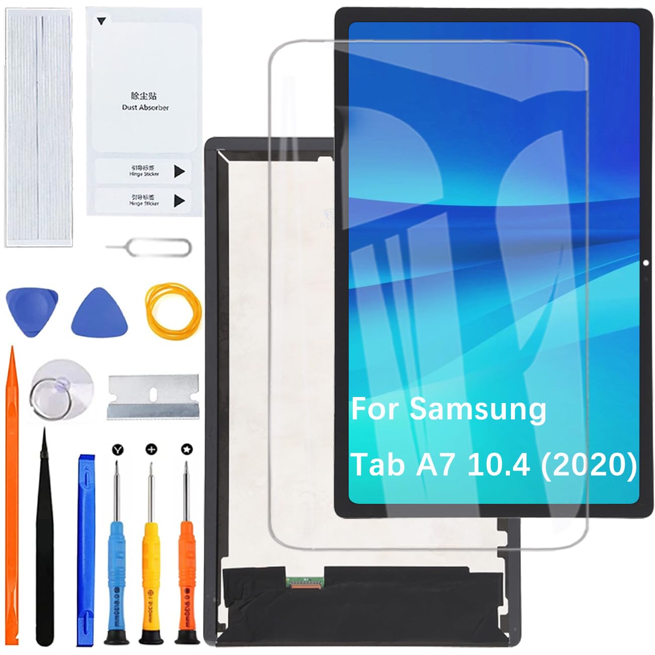 Schermo per Samsung Galaxy Tab A7 10.4 (2020) T500, Nero