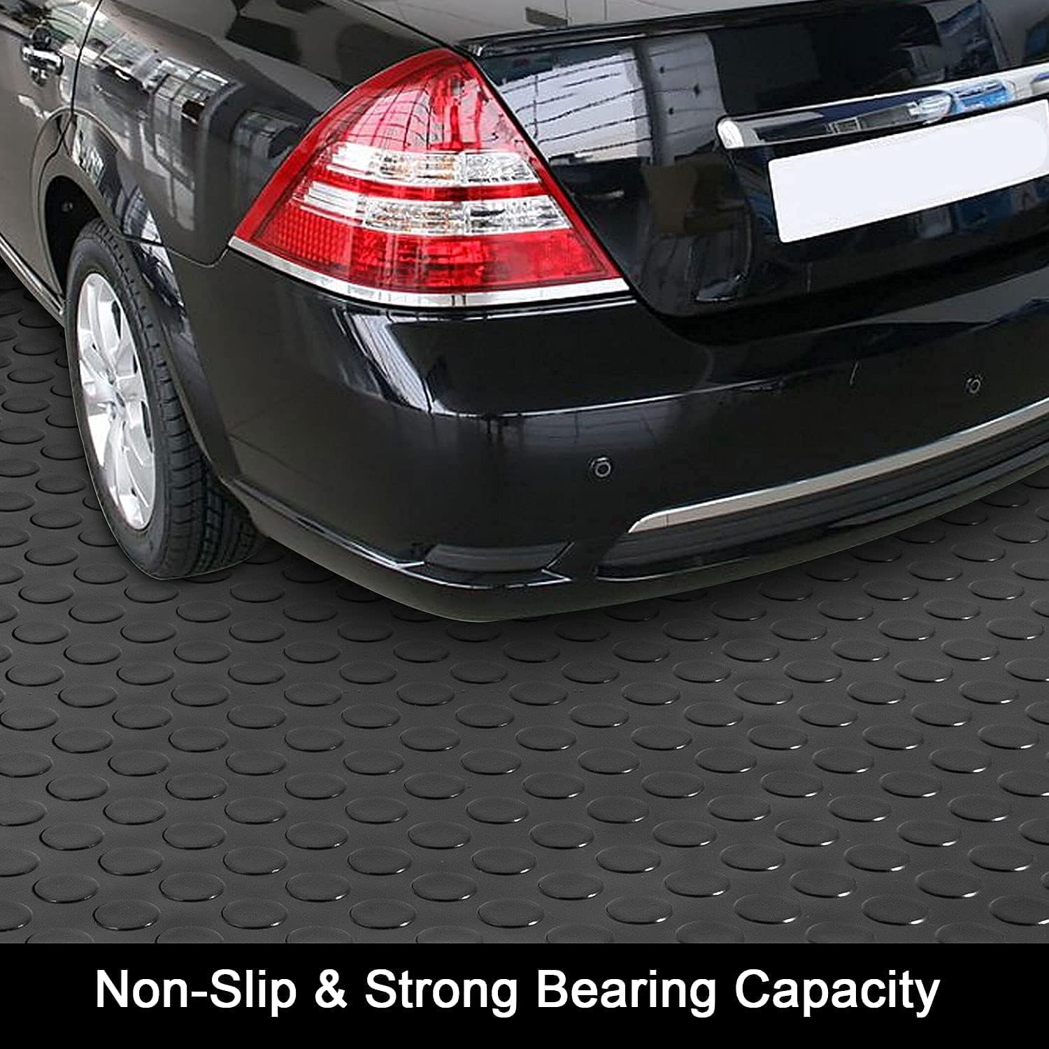 Tonchean Rotolo gomma stuoia 5x1M Checker 3mm - immagine 2