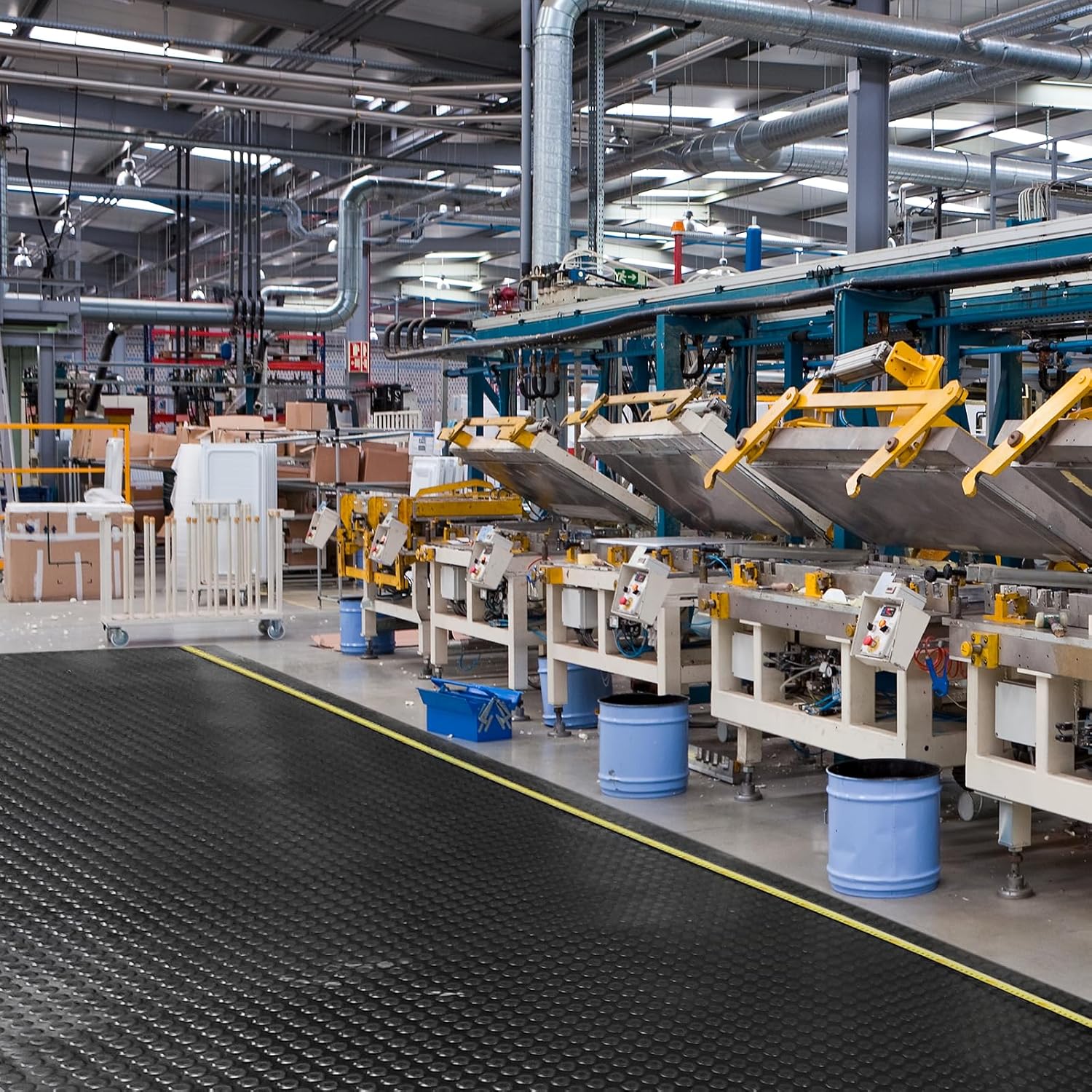 Tonchean Rotolo gomma stuoia 5x1M Checker 3mm - immagine 3