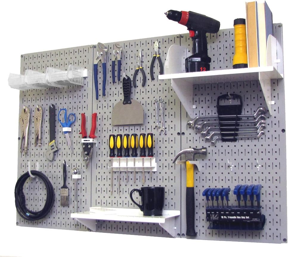 Wall Control 30-WRK-400 GW - Kit Organizer Pegboard 4' - immagine 1