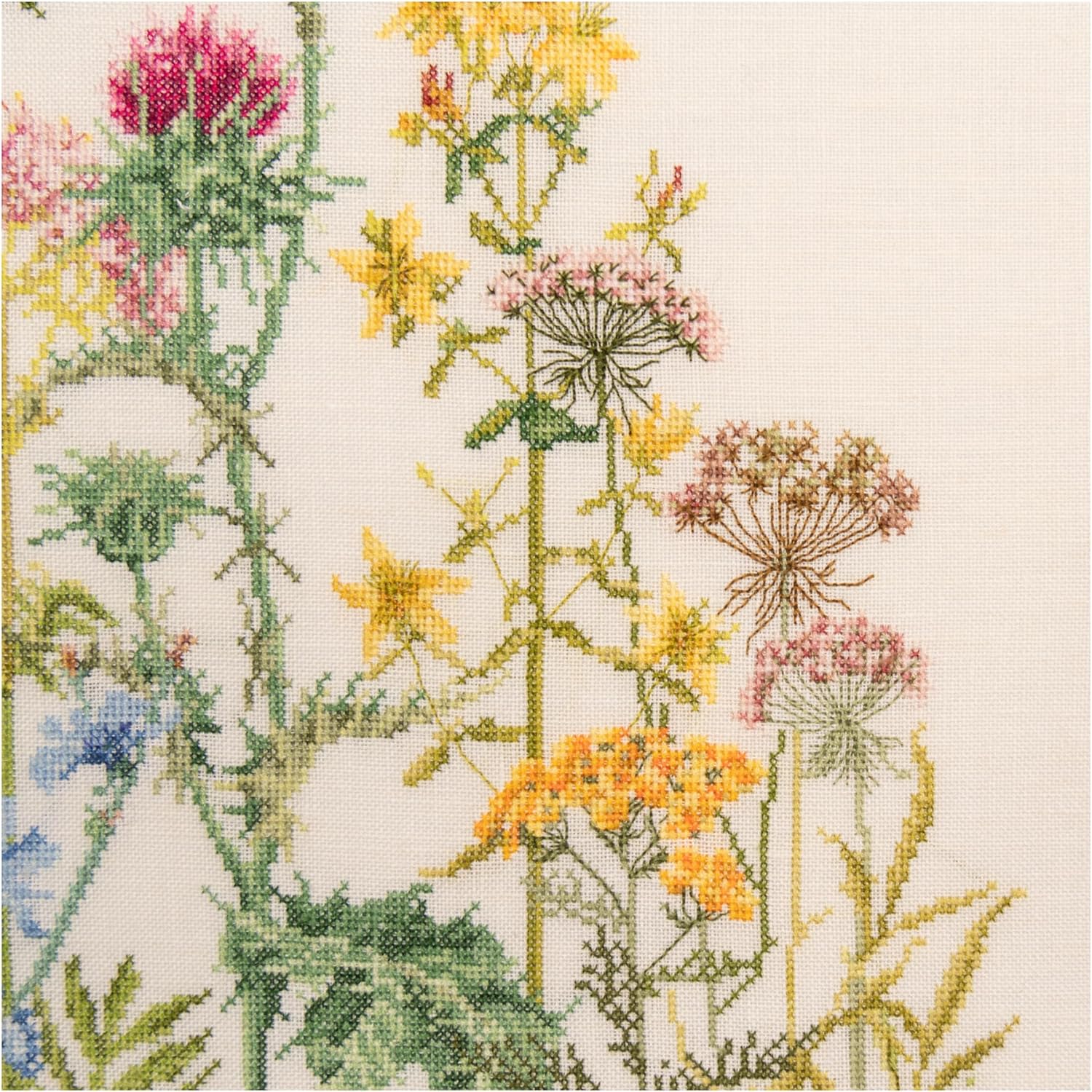 Thea Gouverneur - Kit Punto Croce Contato Erbe Aromatiche - immagine 2