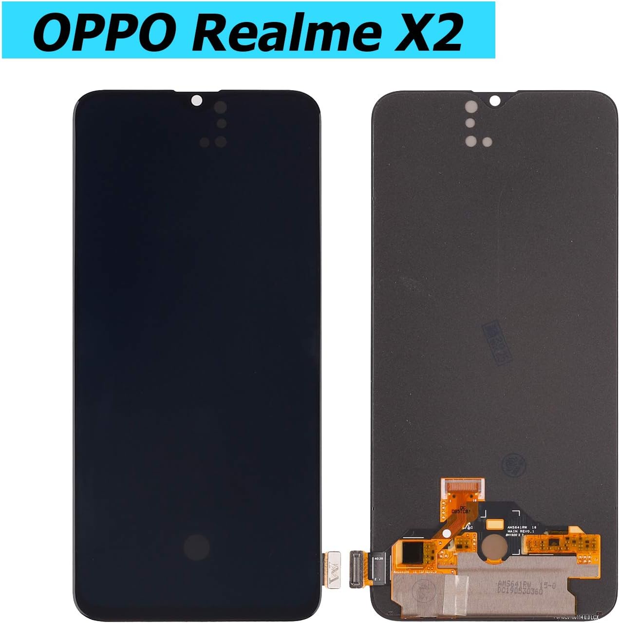 Vvsialeek Display AMOLED per Realme X2 RMX1992 - immagine 2