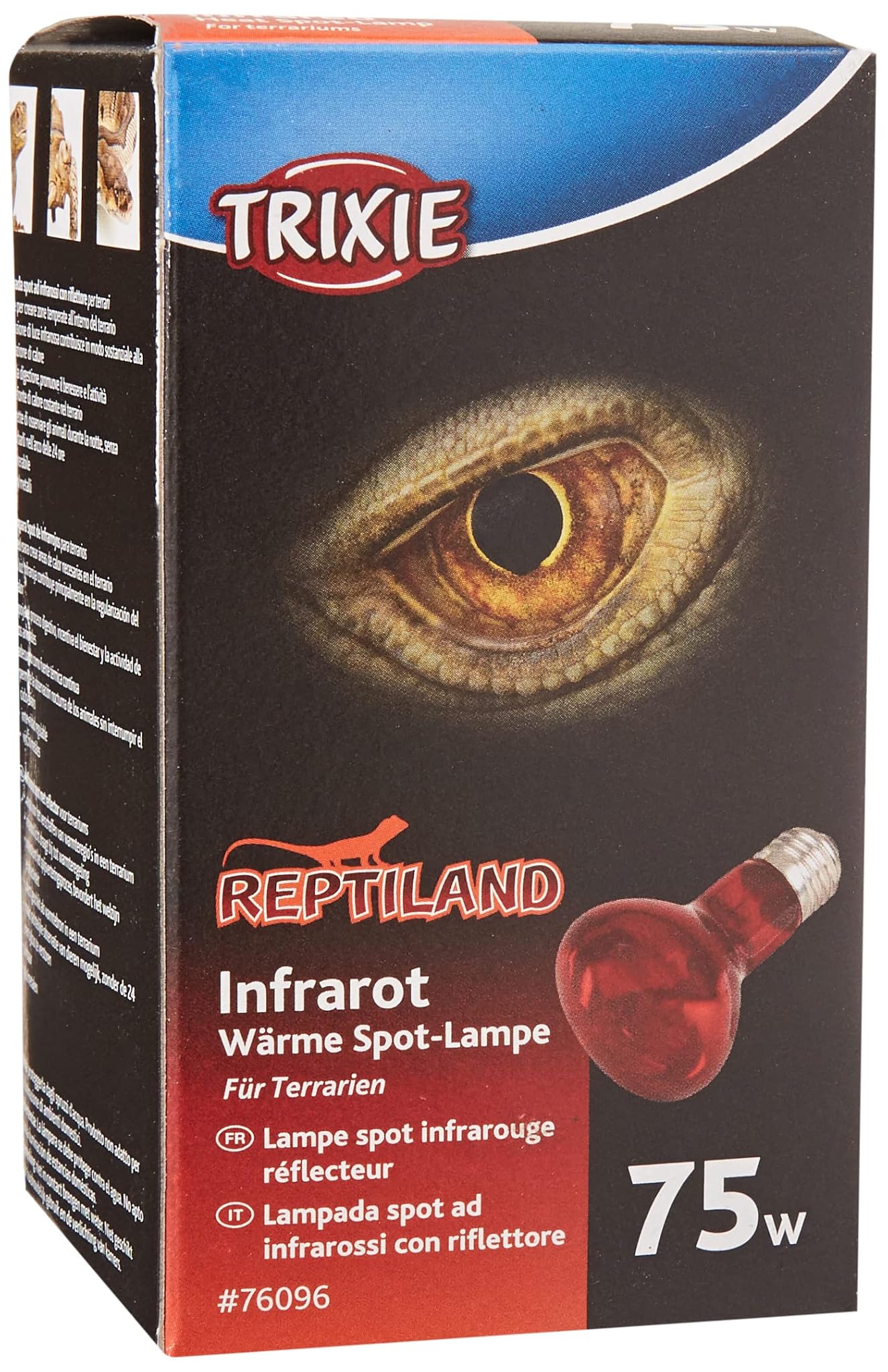 Trixie Lampada Spot Infrarossi Riscaldante 75 Watt