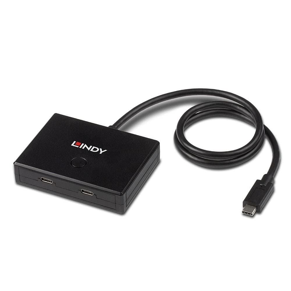 LINDY CONMUTADOR USB 3.2 Gen 1 Tipo C BIDIRECCIONA