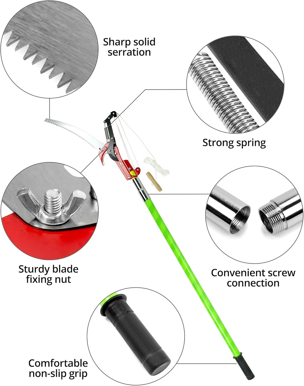 Qwork® Svettatoio con Portata Lunga 4m - immagine 3