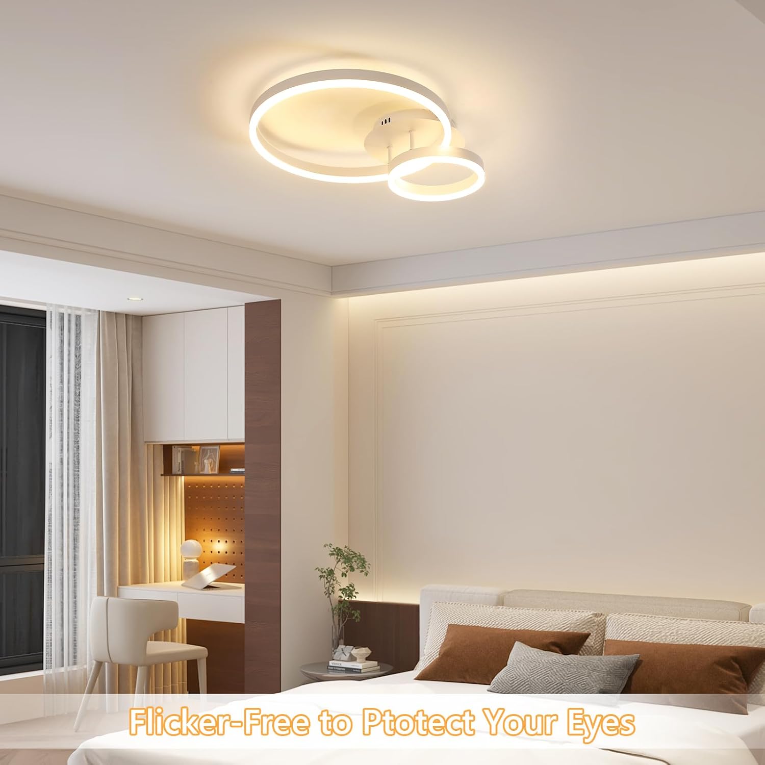 Plafoniera LED Soffitto Moderna 42W 4725LM - immagine 4
