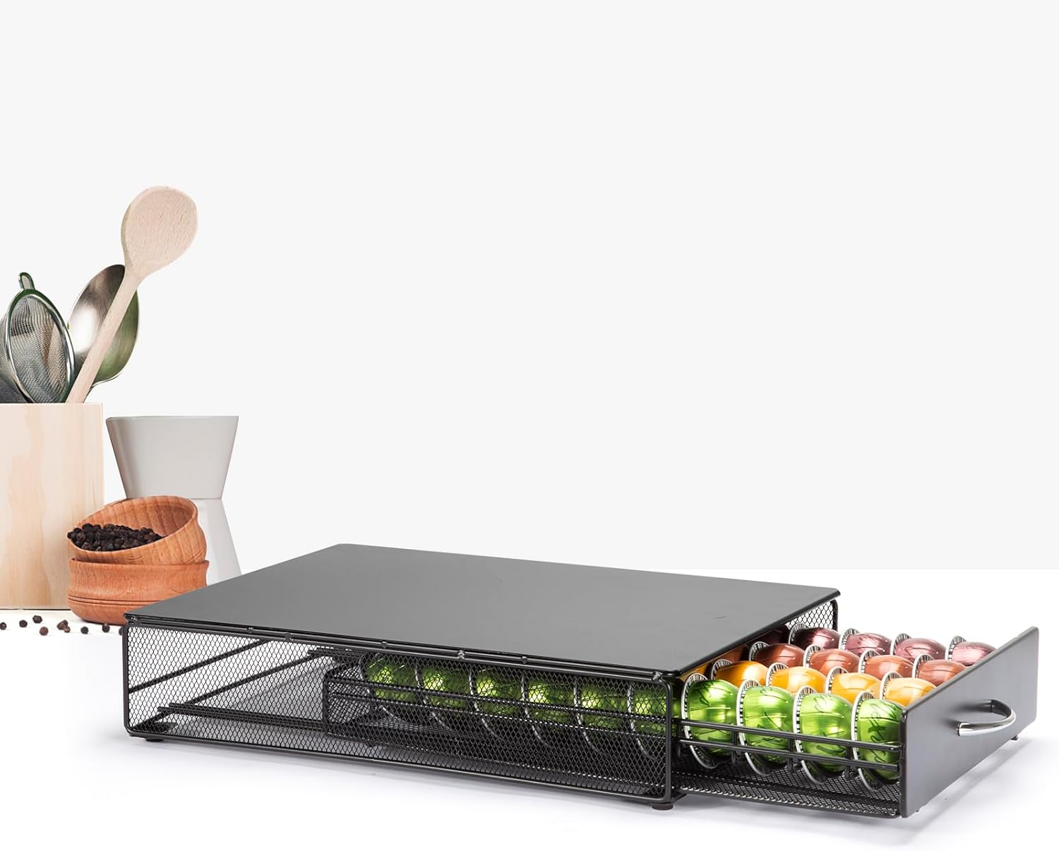 Sysyly Cassetto Porta Capsule Caffè per 40 Vertuo - immagine 4