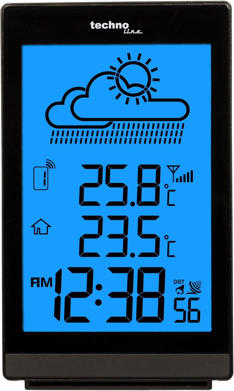 TechnoLine WS 9251 Stazione Meteo, Nero - immagine 2