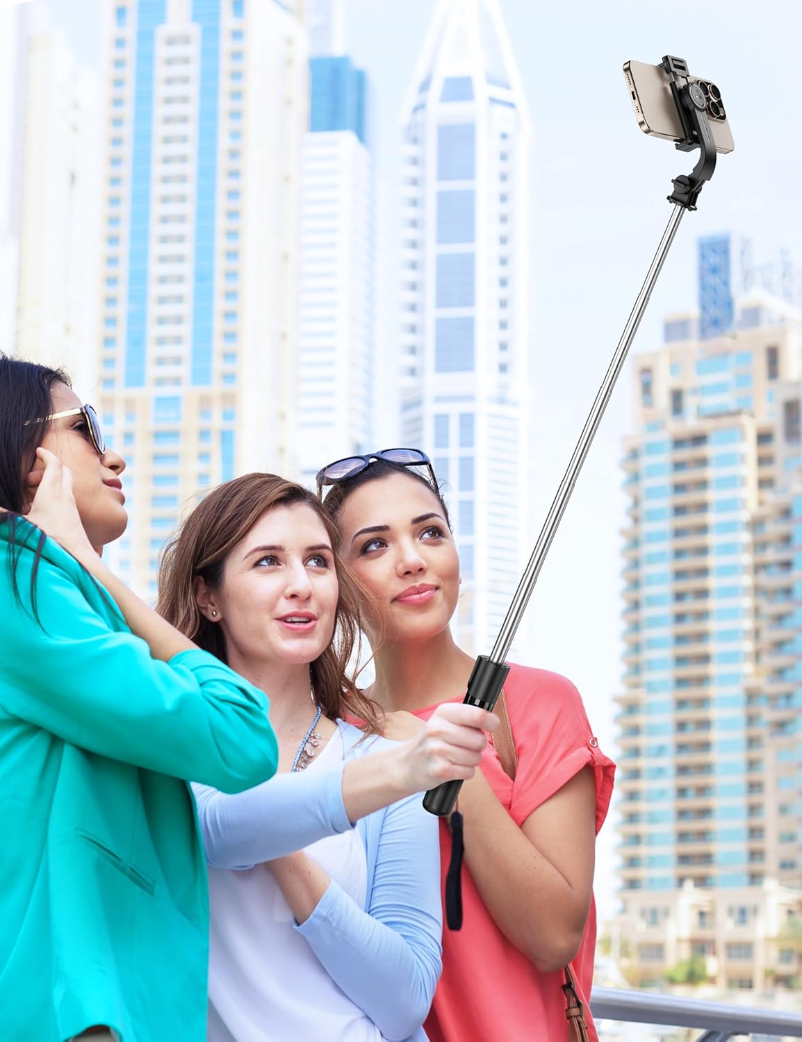 Mini Bastone Selfie Stick 4 in 1 con Telecomando - immagine 8