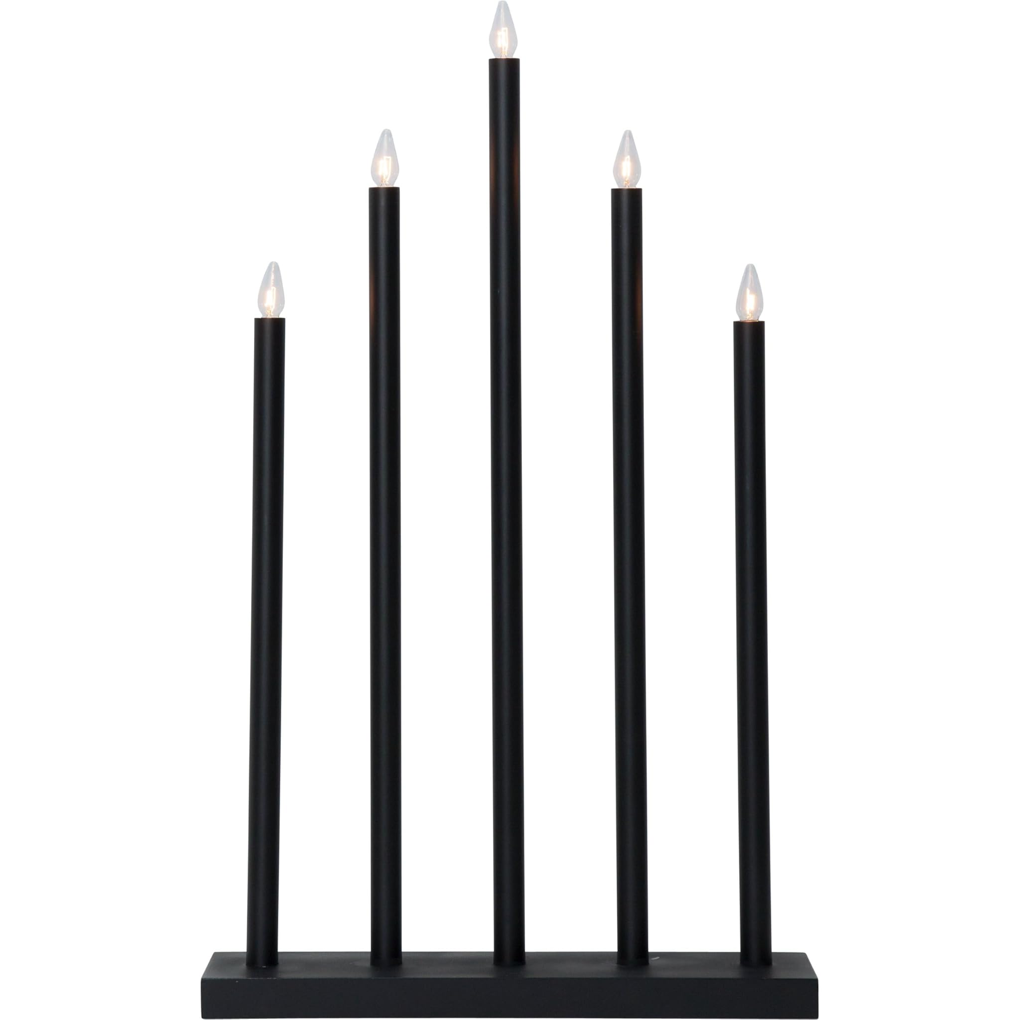 Eglo Portacandele a LED Holy, Nero e Bianco Caldo