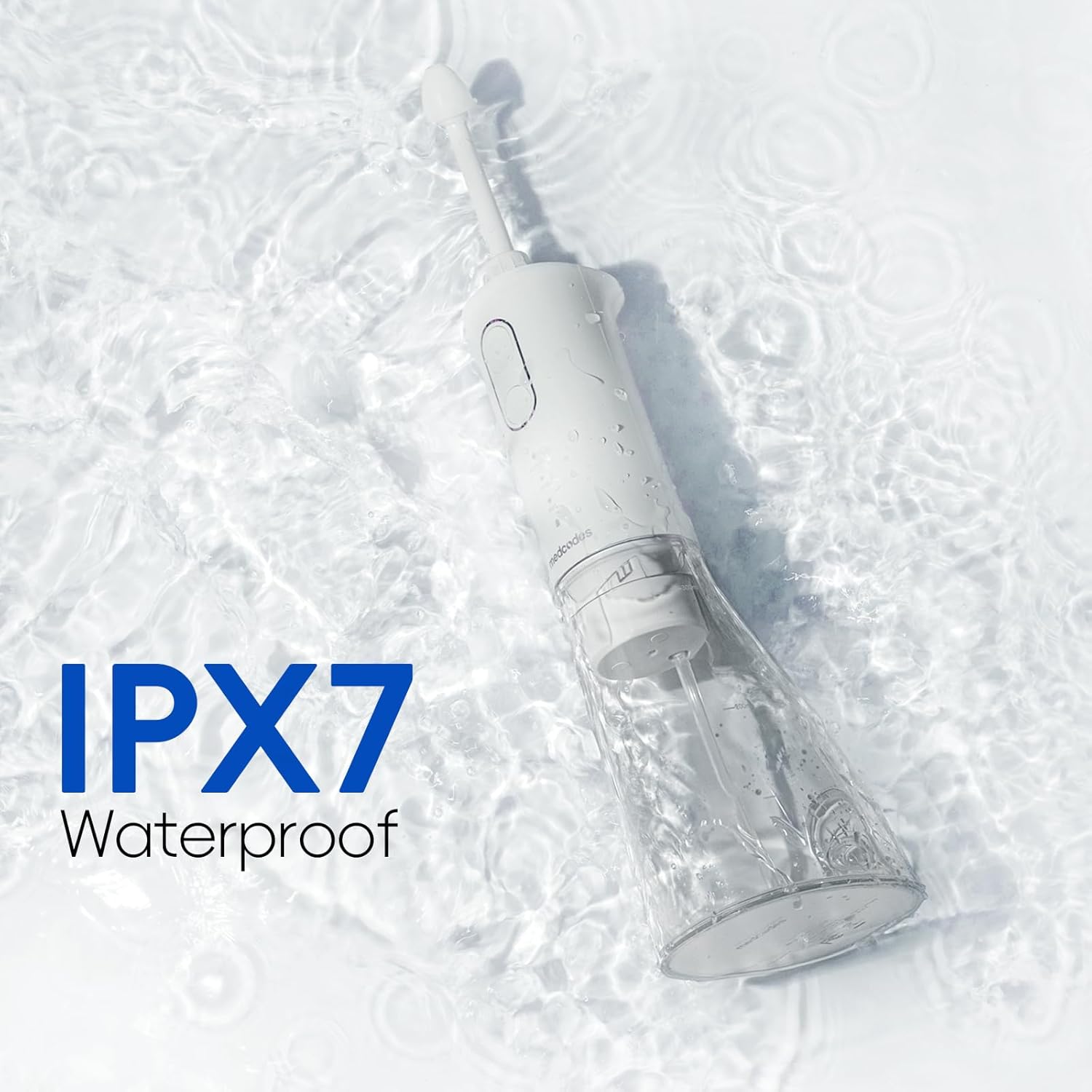 Medcodes Neti Pot - Risciacquo Nasale Elettrico, Bianco A - immagine 4