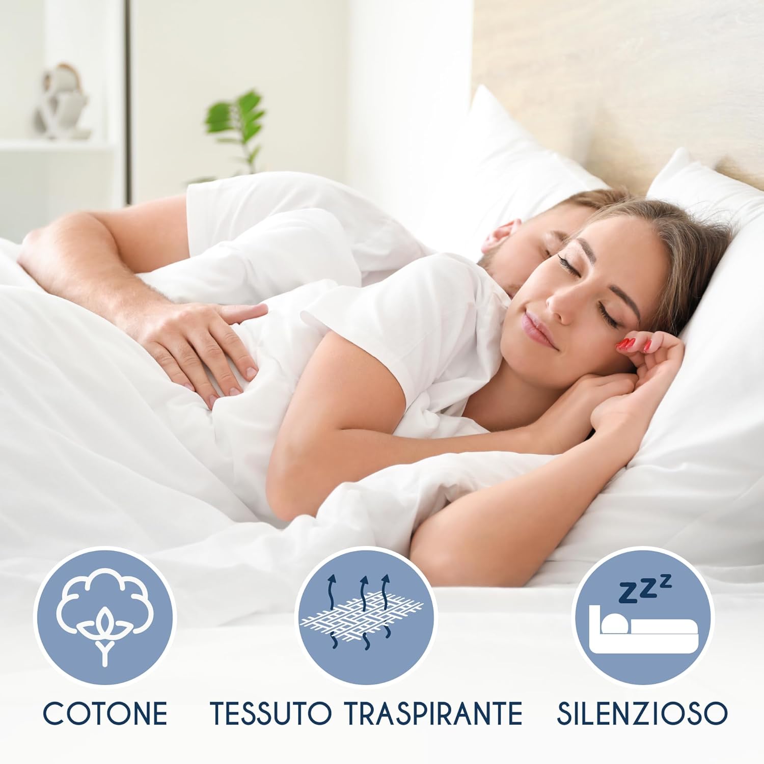 Coprimaterasso 200x220 Impermeabile Dreamzie - immagine 4