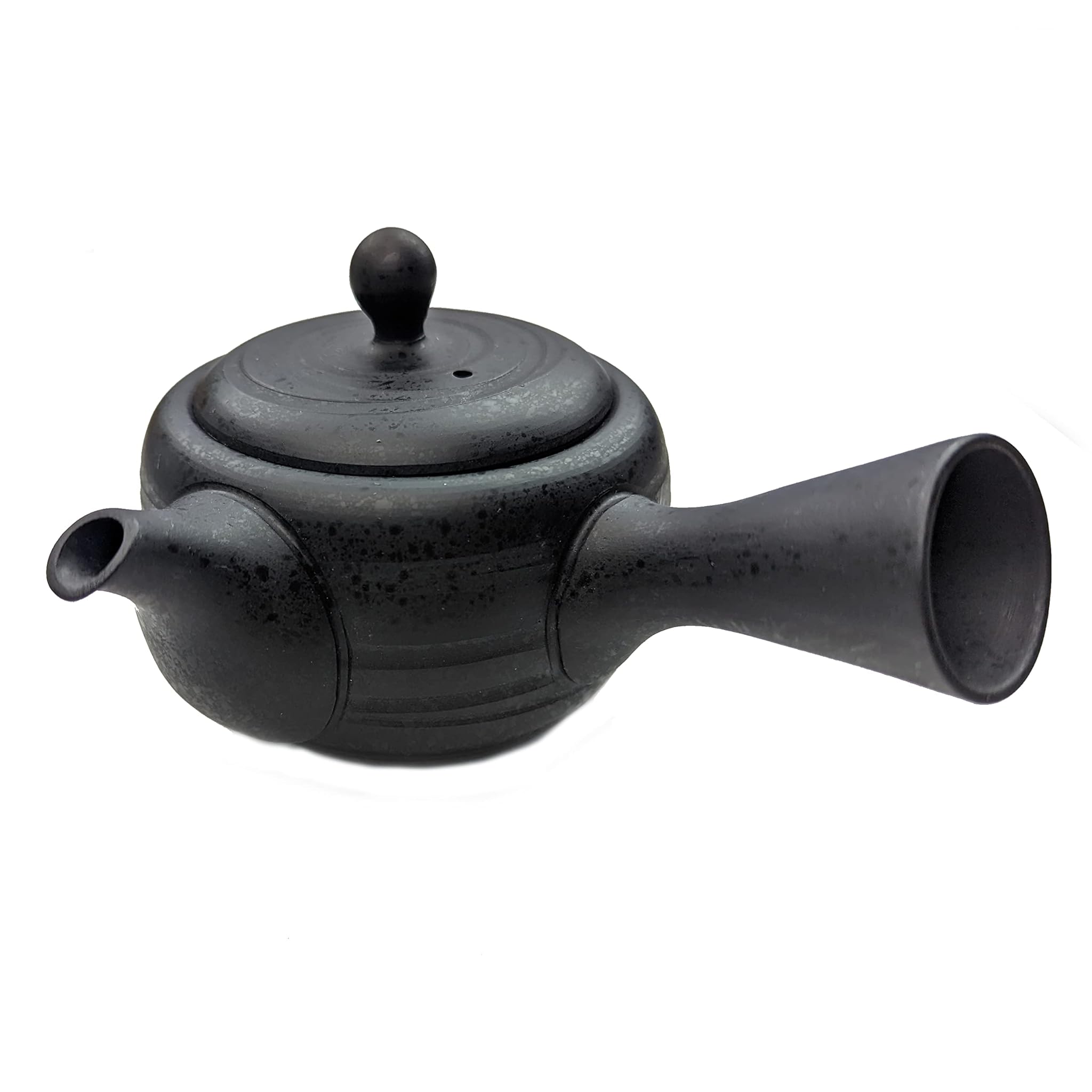 Kyusu - Teiera Giapponese in Ceramica 200ml, Nera