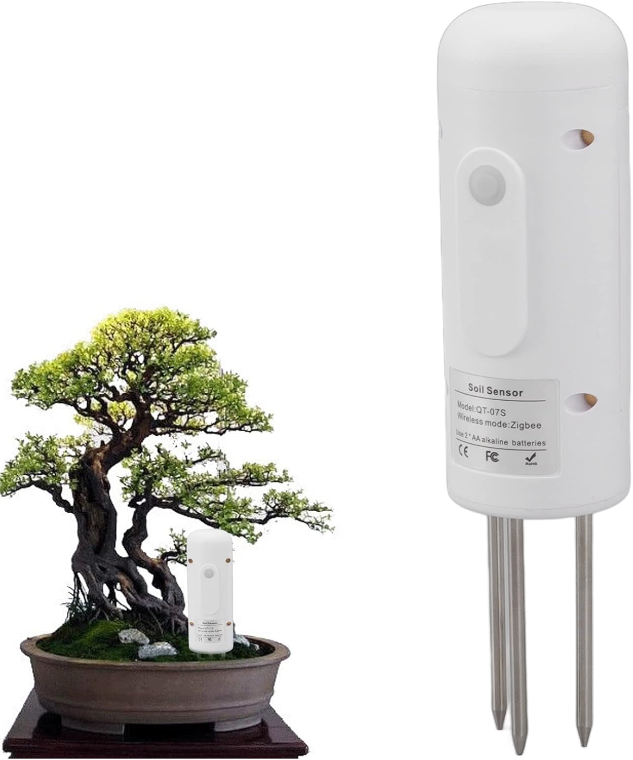 Sensore Suolo Wireless per Temperatura e Umidità - immagine 2