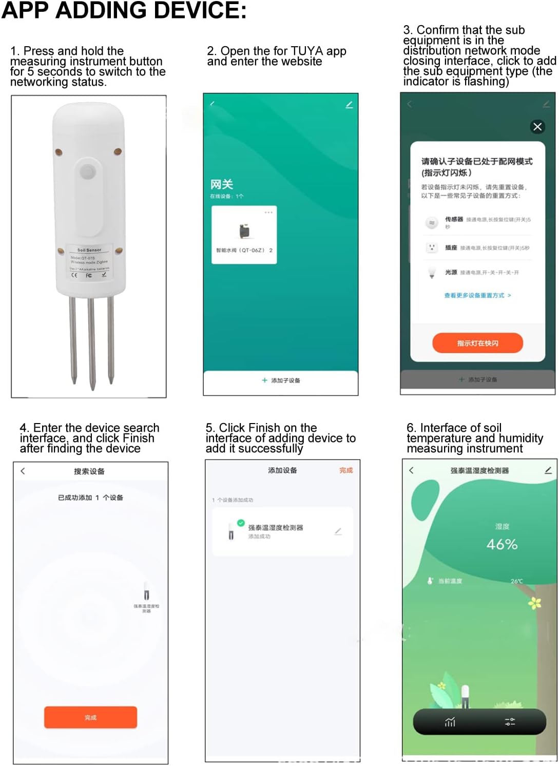 Sensore Suolo Wireless per Temperatura e Umidità - immagine 7