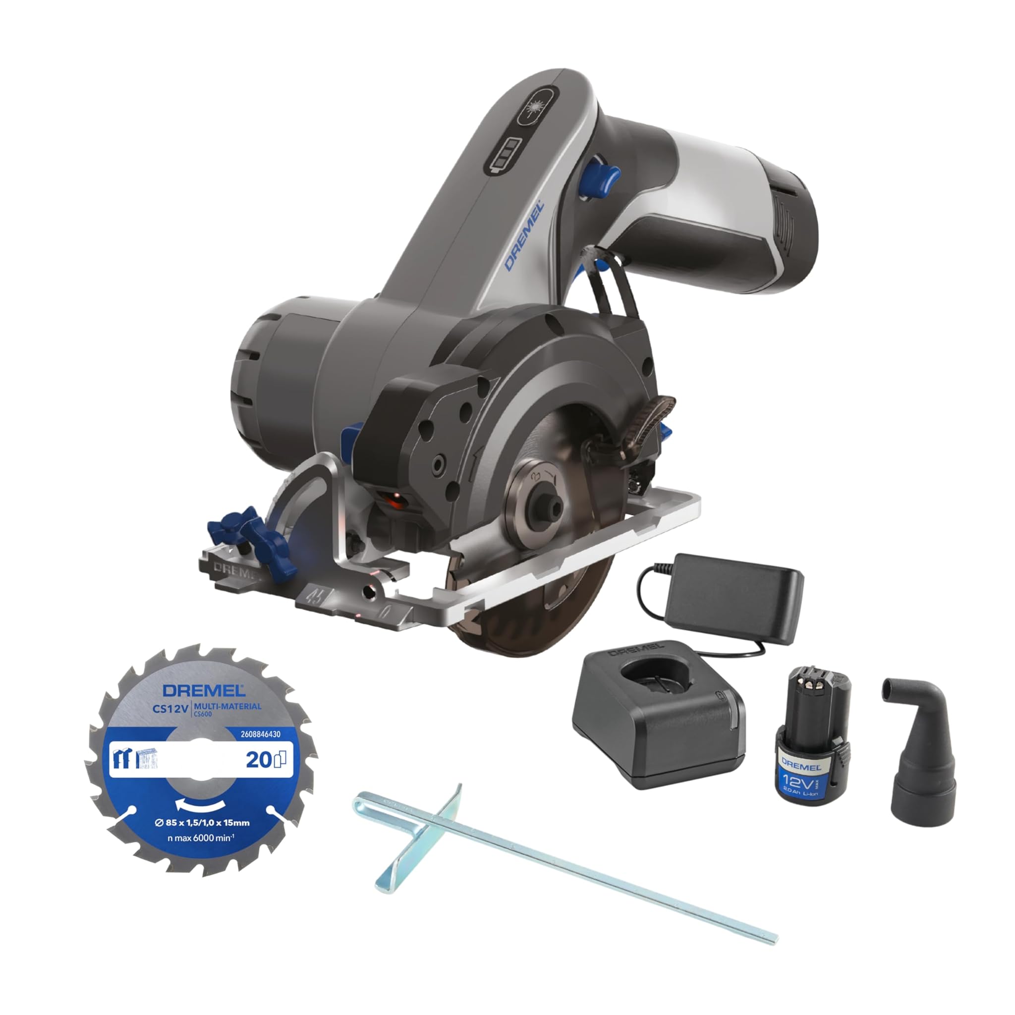 Dremel Blueprint Sega Circolare Compatta 12V Senza Fili