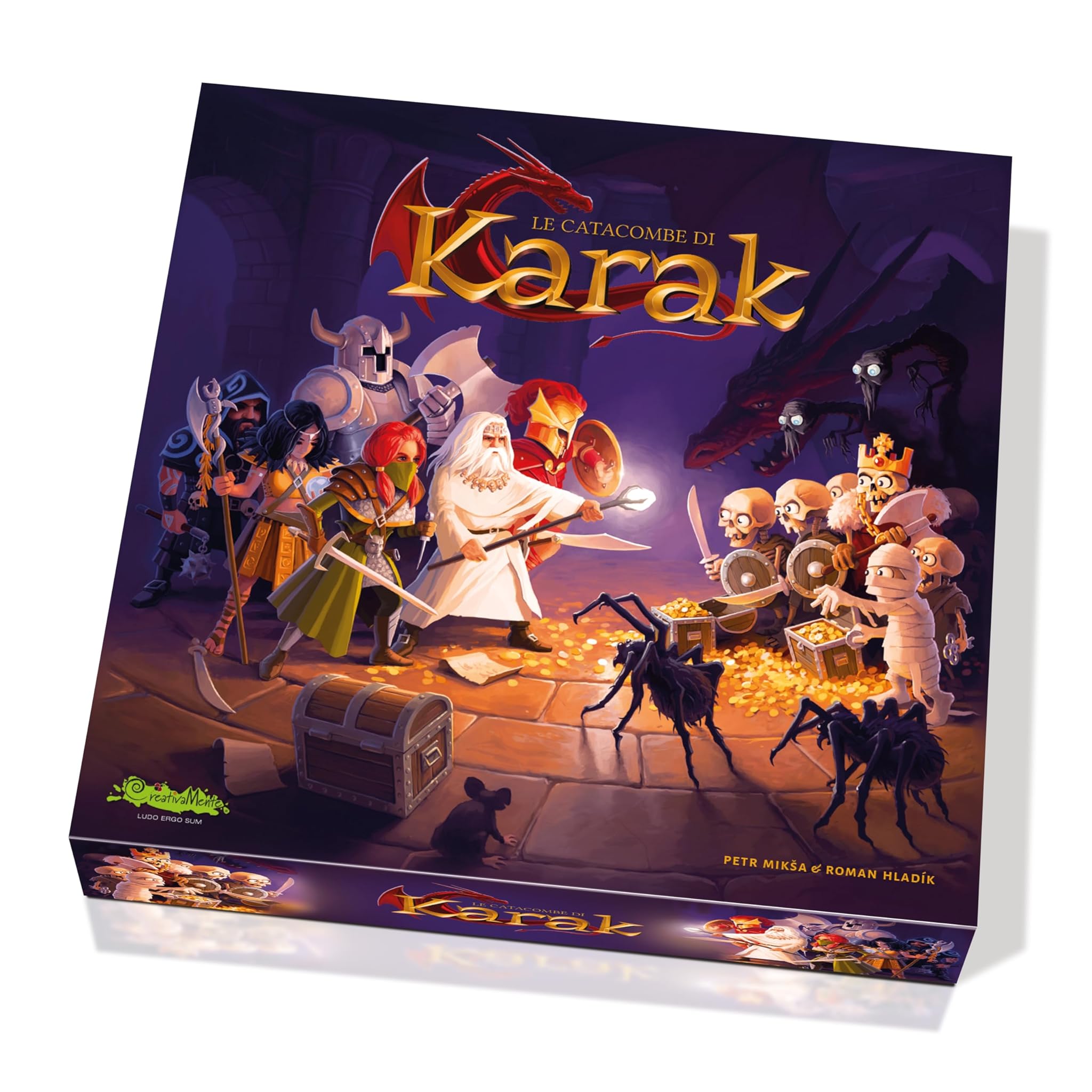 Gioco da tavolo - Le Catacombe di Karak - Nuova versione