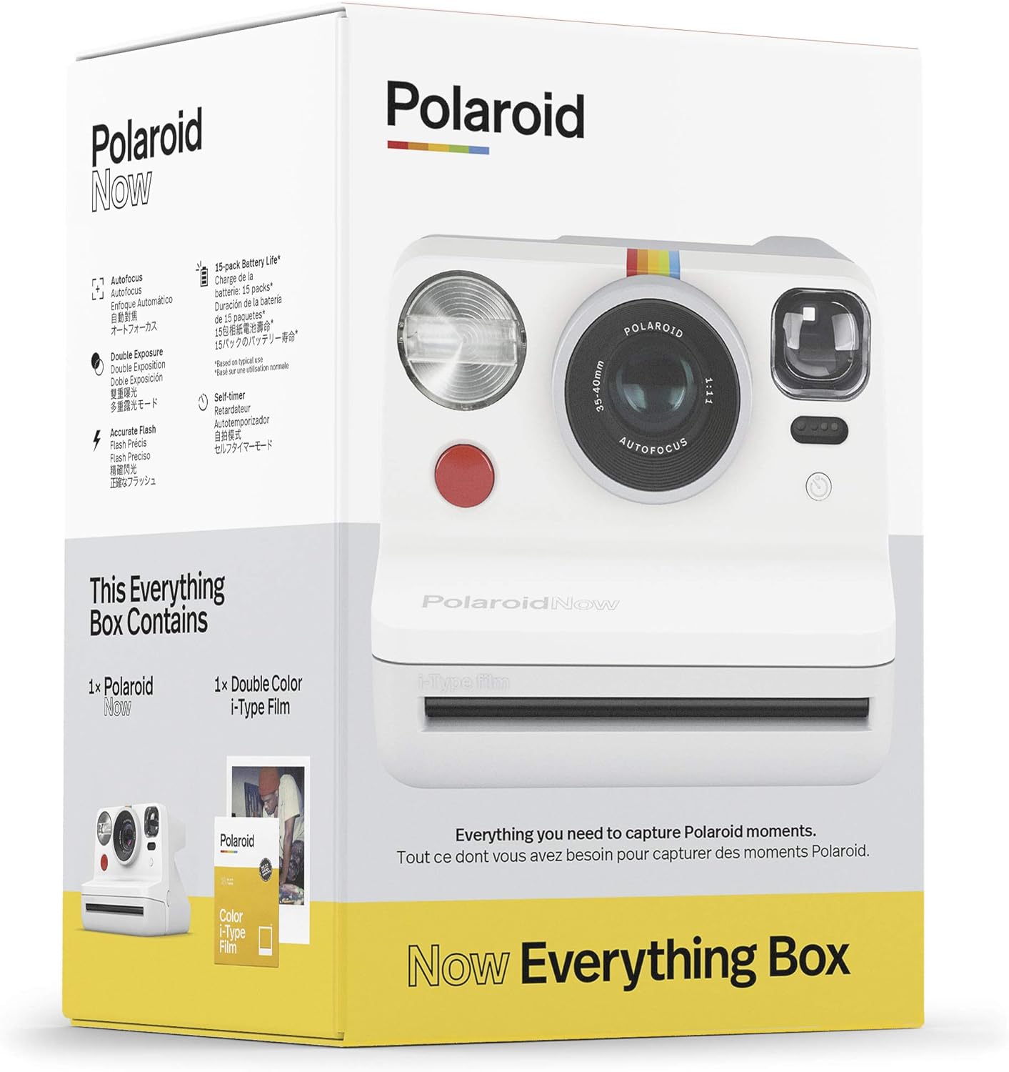 Everything Box Polaroid Now - Bianco - 6025 - immagine 2