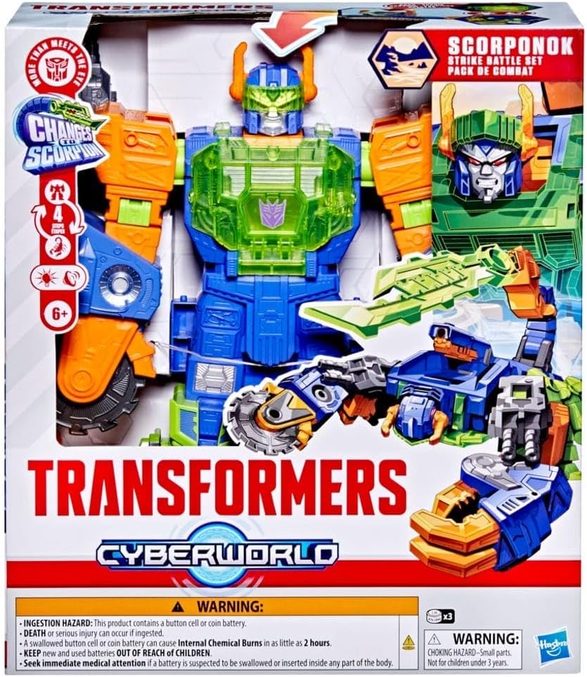 Transformers CYBERWORLD SCORPONOK Strike Battle - immagine 2