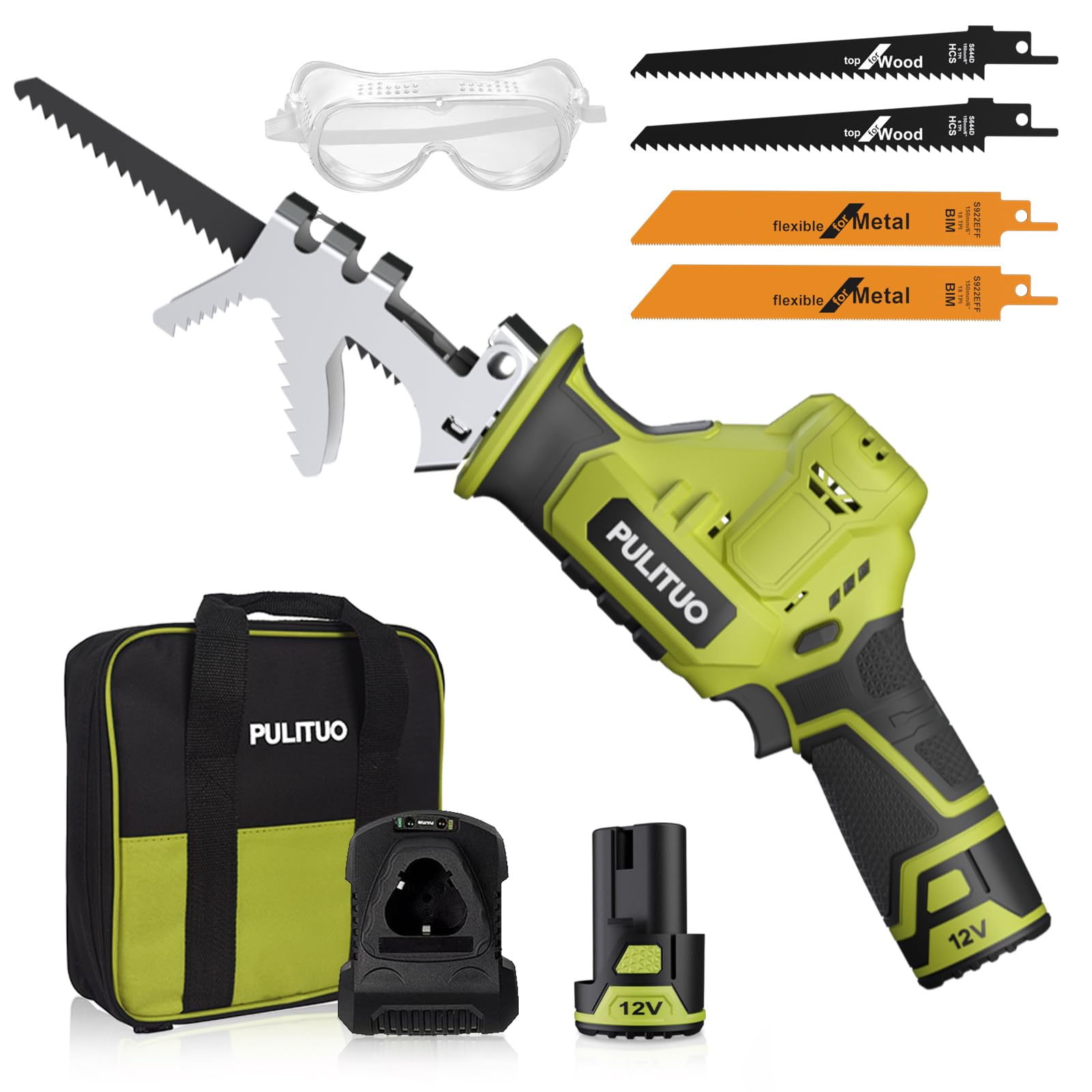 Pulituo Sega a Gattuccio a Batteria 12V