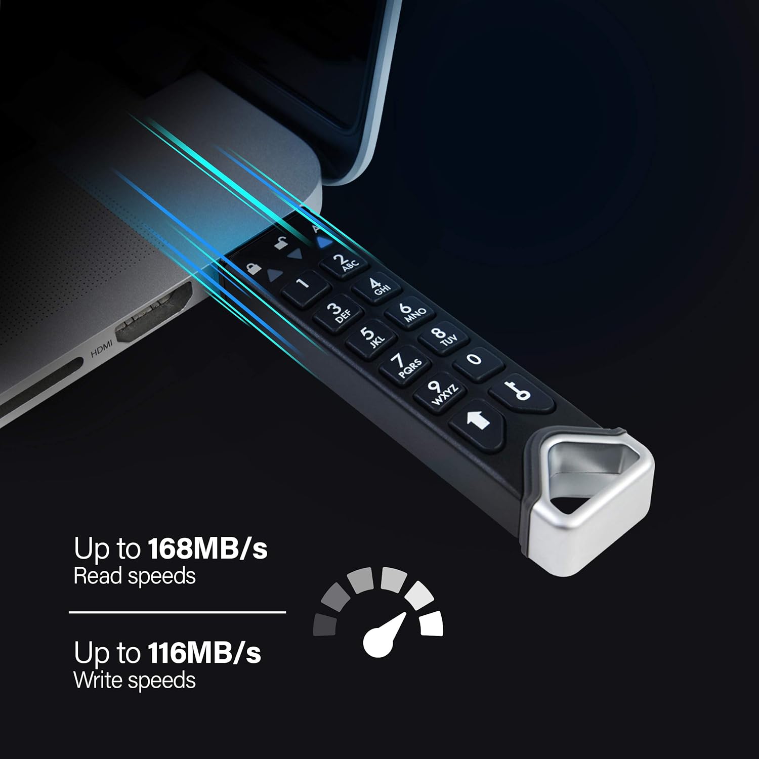 Istorage datAshur PRO2 16GB - Unità Flash USB Sicura - immagine 2