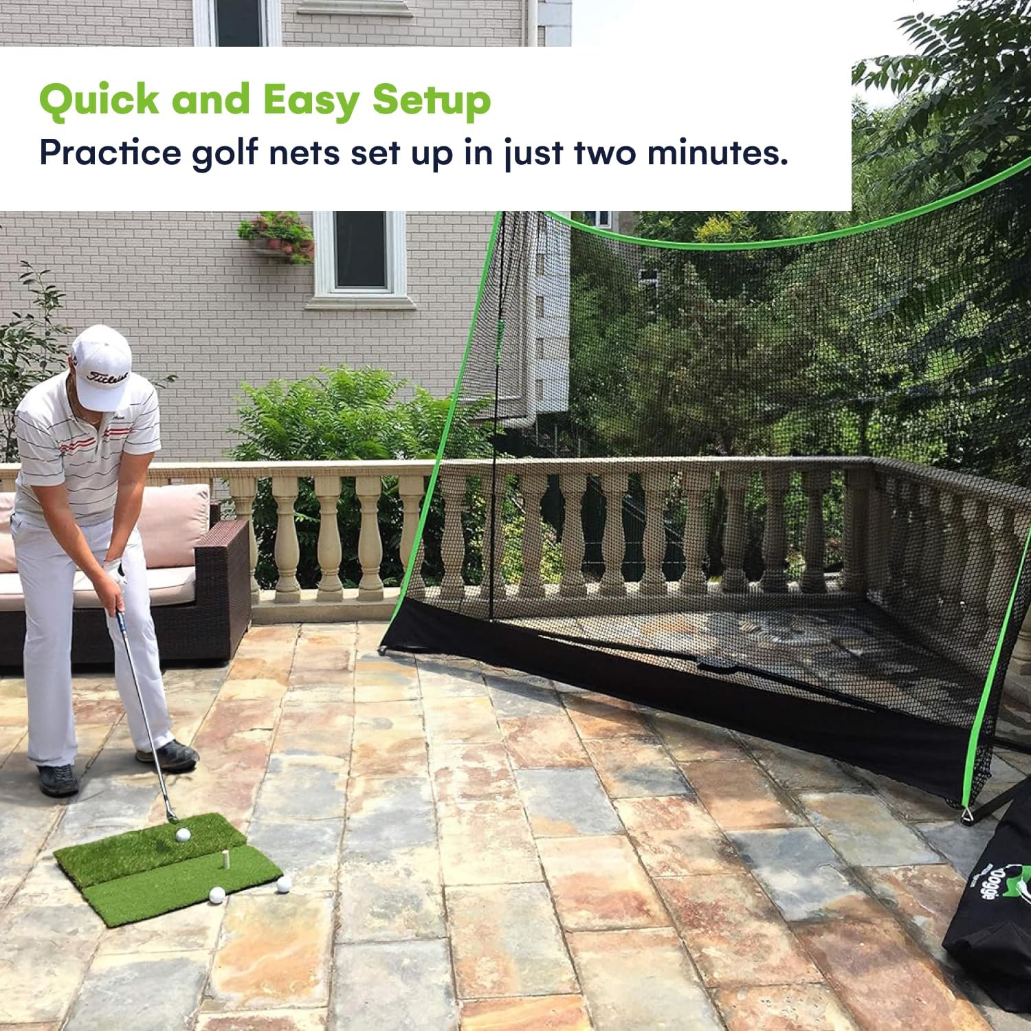 Set rete da golf - immagine 2