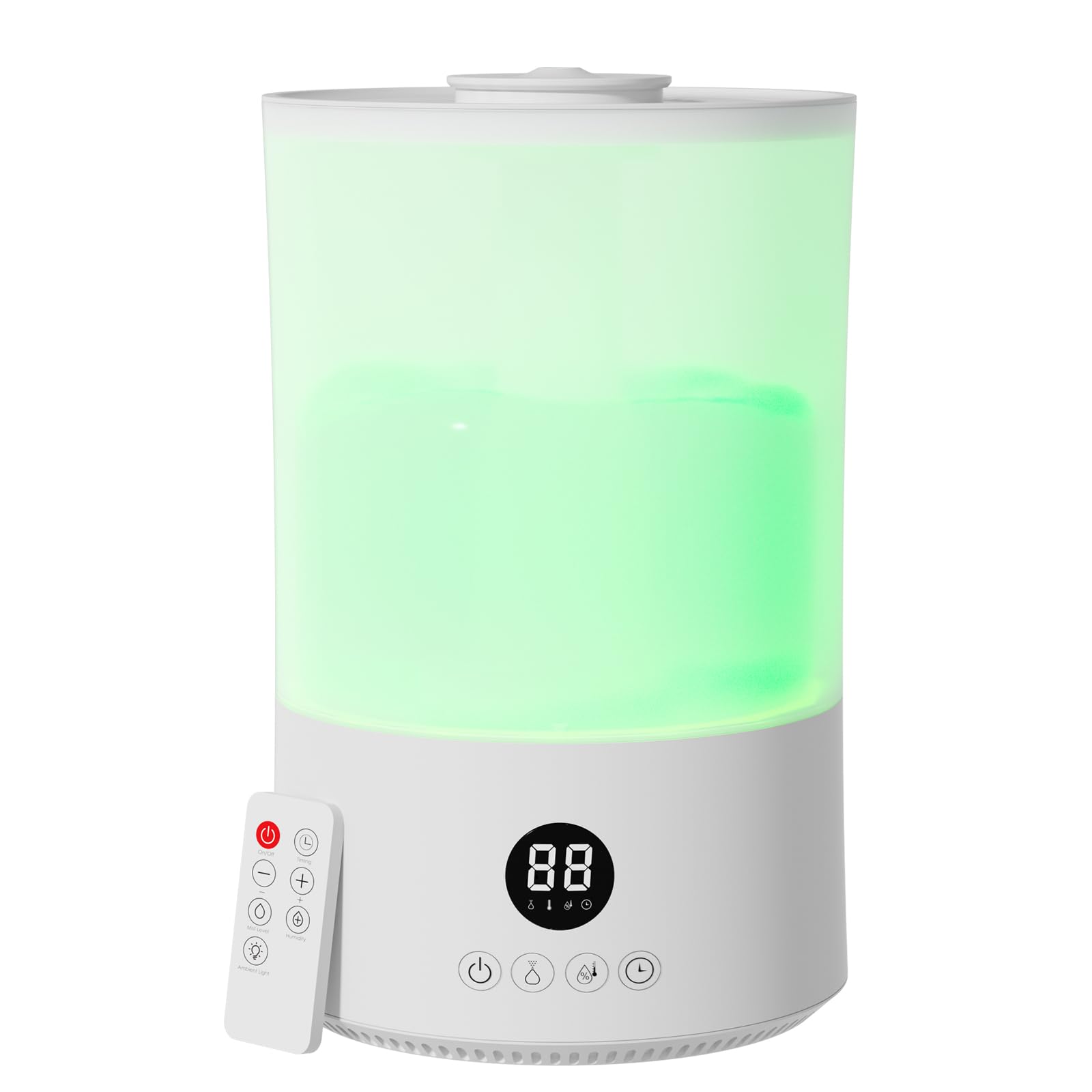 Umidificatore Ambiente Ultrasuoni 4L con Telecomando