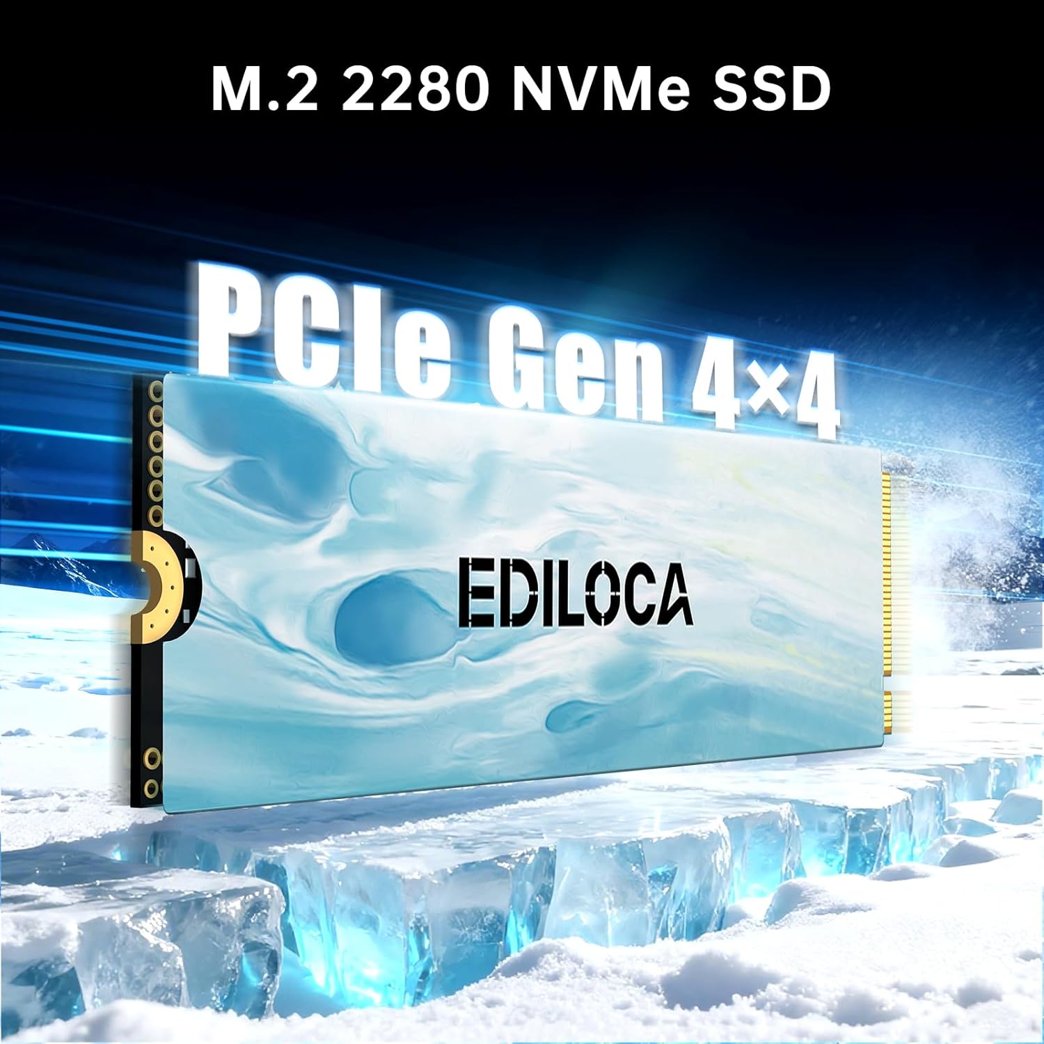 SSD M.2 2TB NVMe PCIe Gen 4x4 7100 MB/s - immagine 3