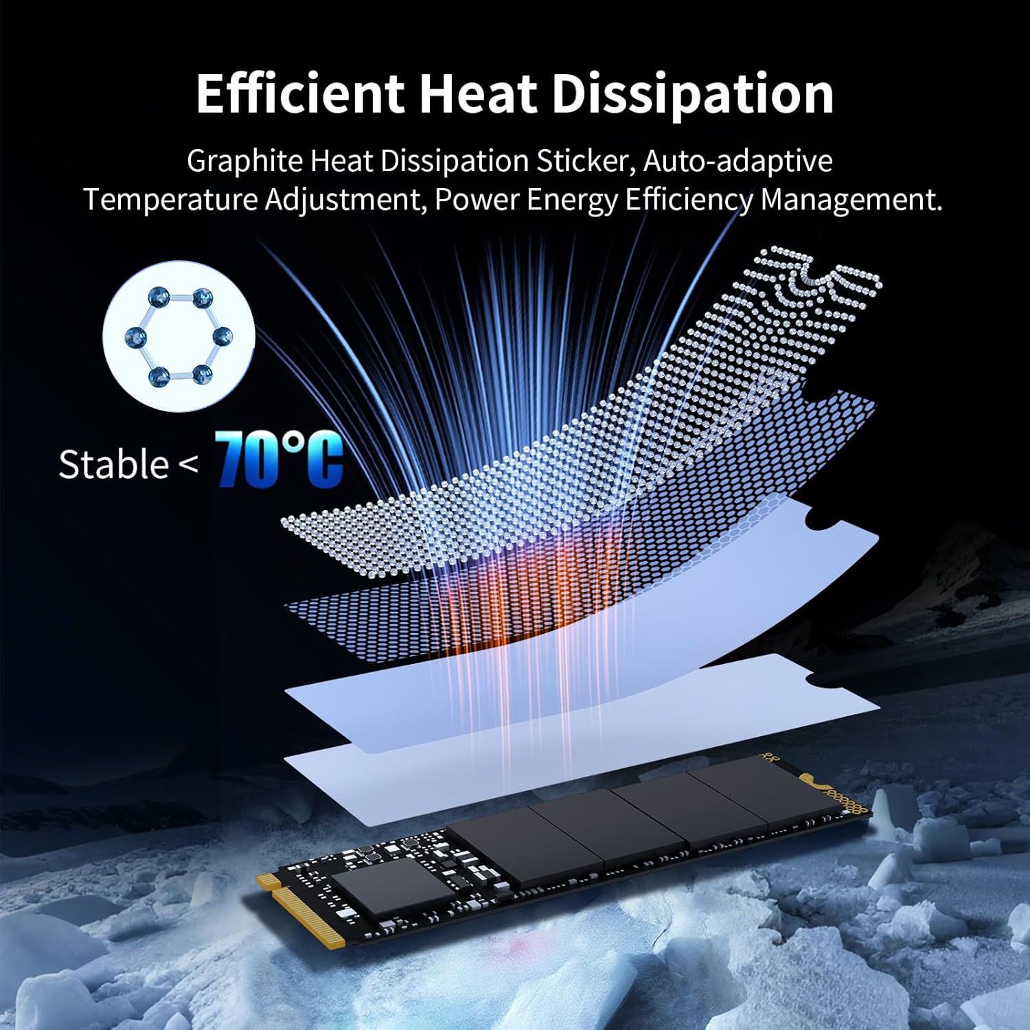 SSD M.2 2TB NVMe PCIe Gen 4x4 7100 MB/s - immagine 6