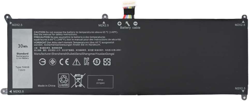 Batteria di Ricambio per Dell XPS 12 9250