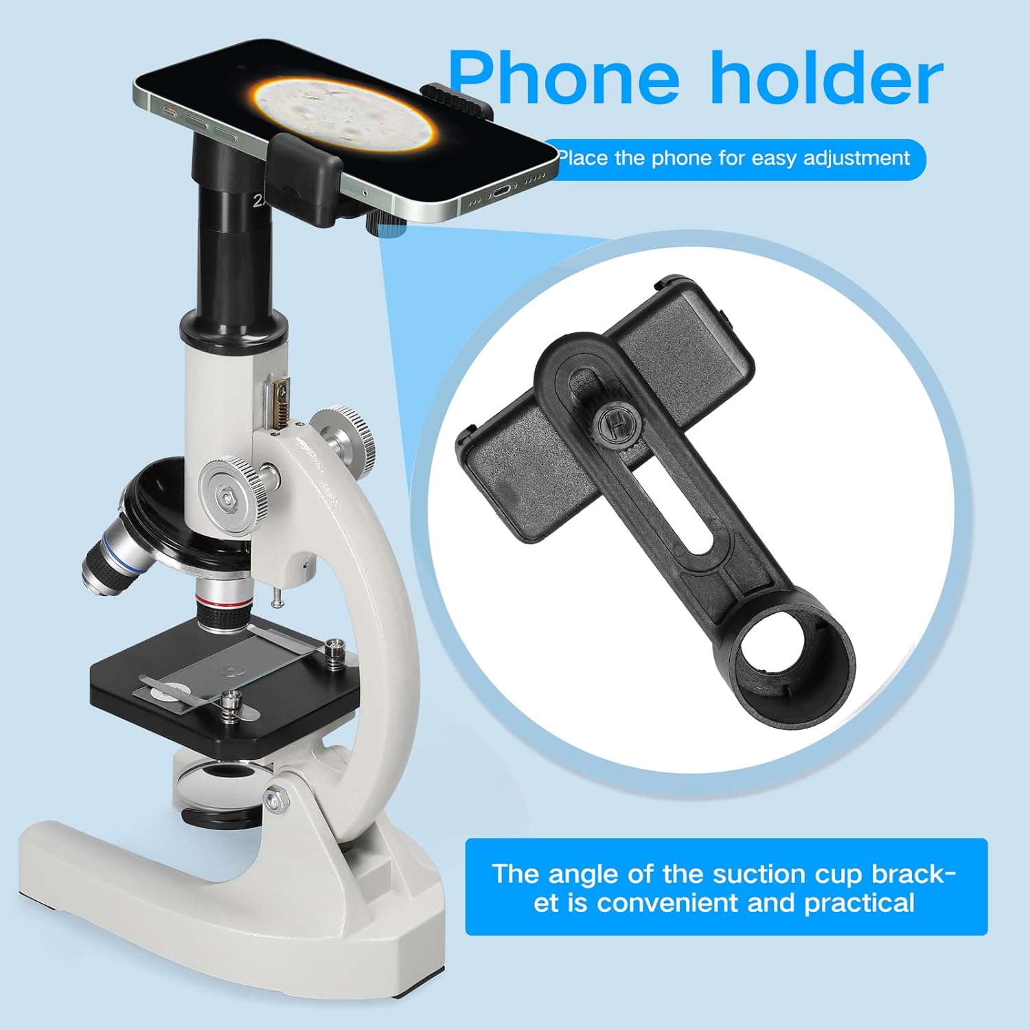 Microscopio Ottico 64X-2400X per Bambini - immagine 4