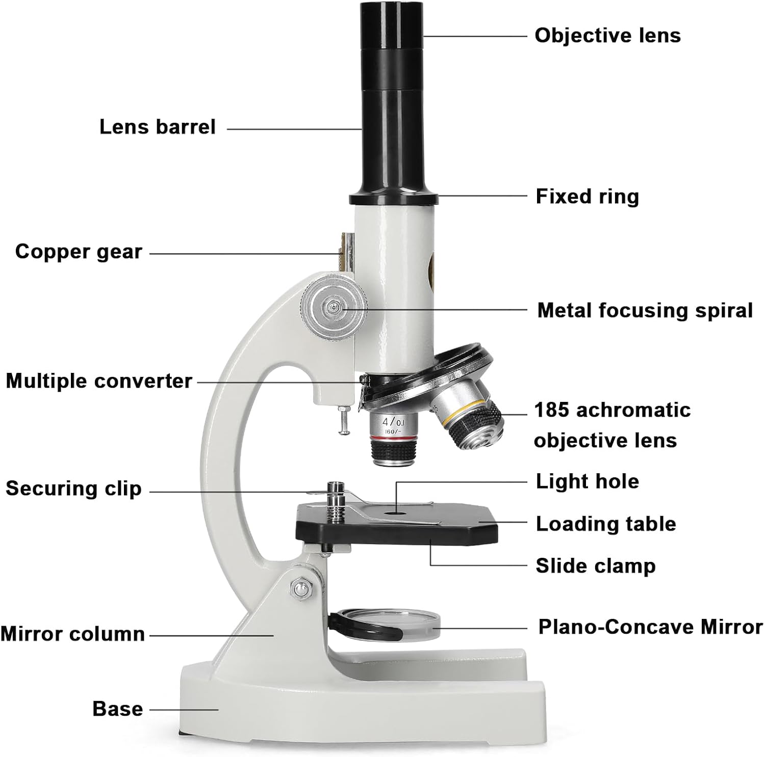 Microscopio Ottico 64X-2400X per Bambini - immagine 5