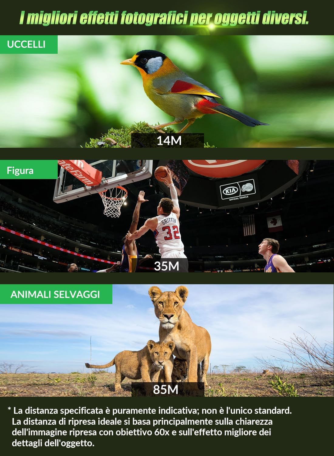 Apexel Teleobiettivo 60X HD per iPhone 14 Pro - immagine 5