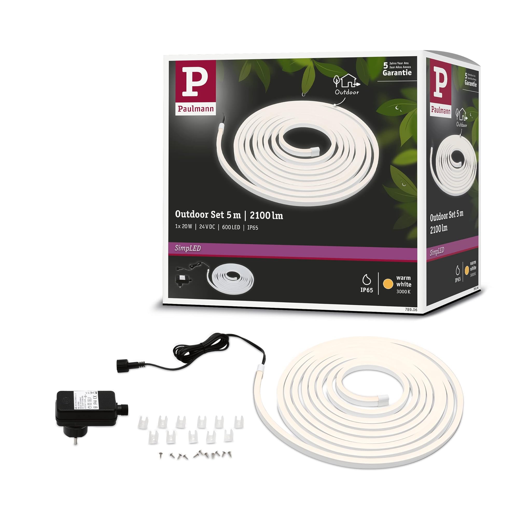 Paulmann SimpLED Outdoor 78906 - Set LED per Esterni