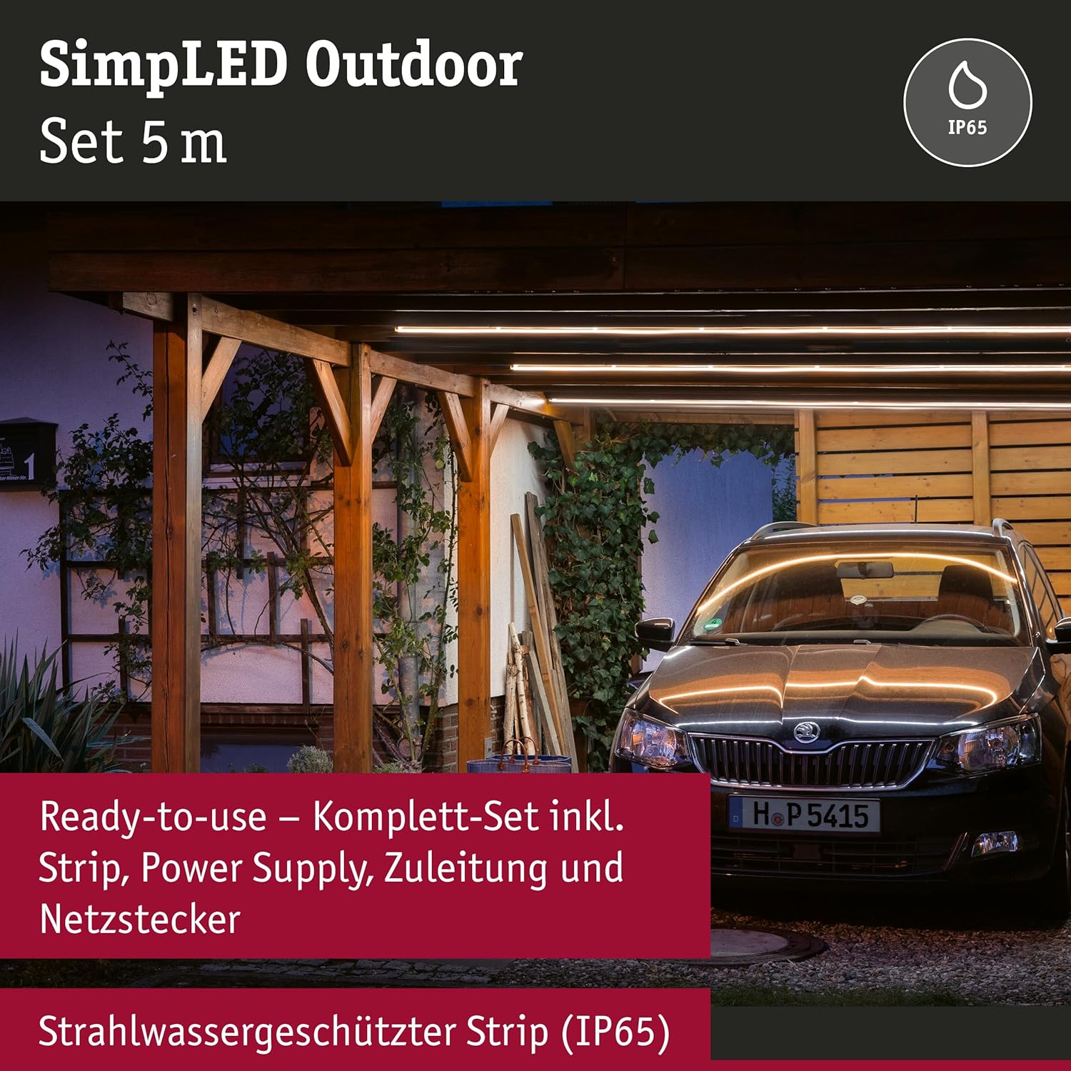 Paulmann SimpLED Outdoor 78906 - Set LED per Esterni - immagine 2
