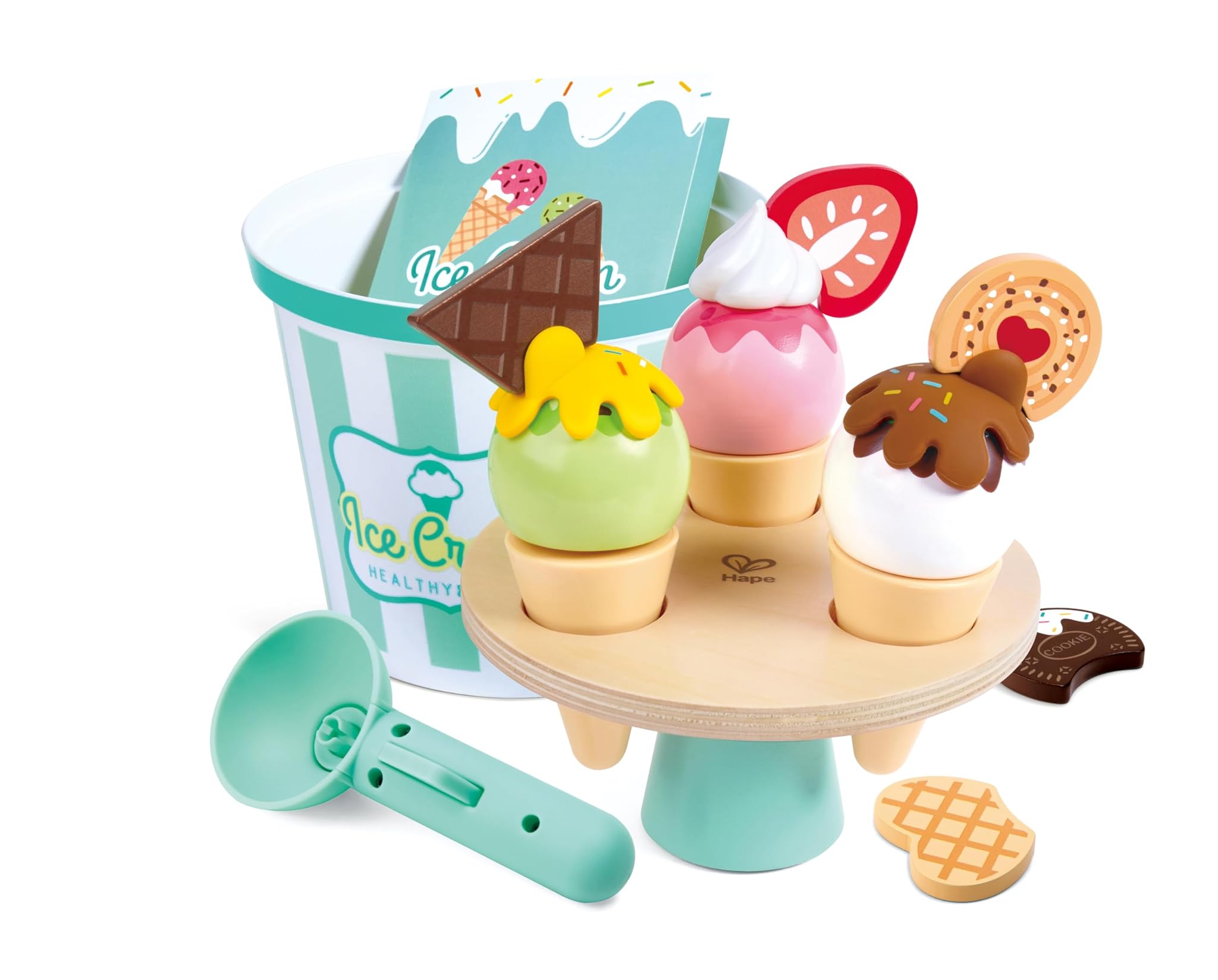 Hape Set Gelataio - Gioco in Legno per Bambini