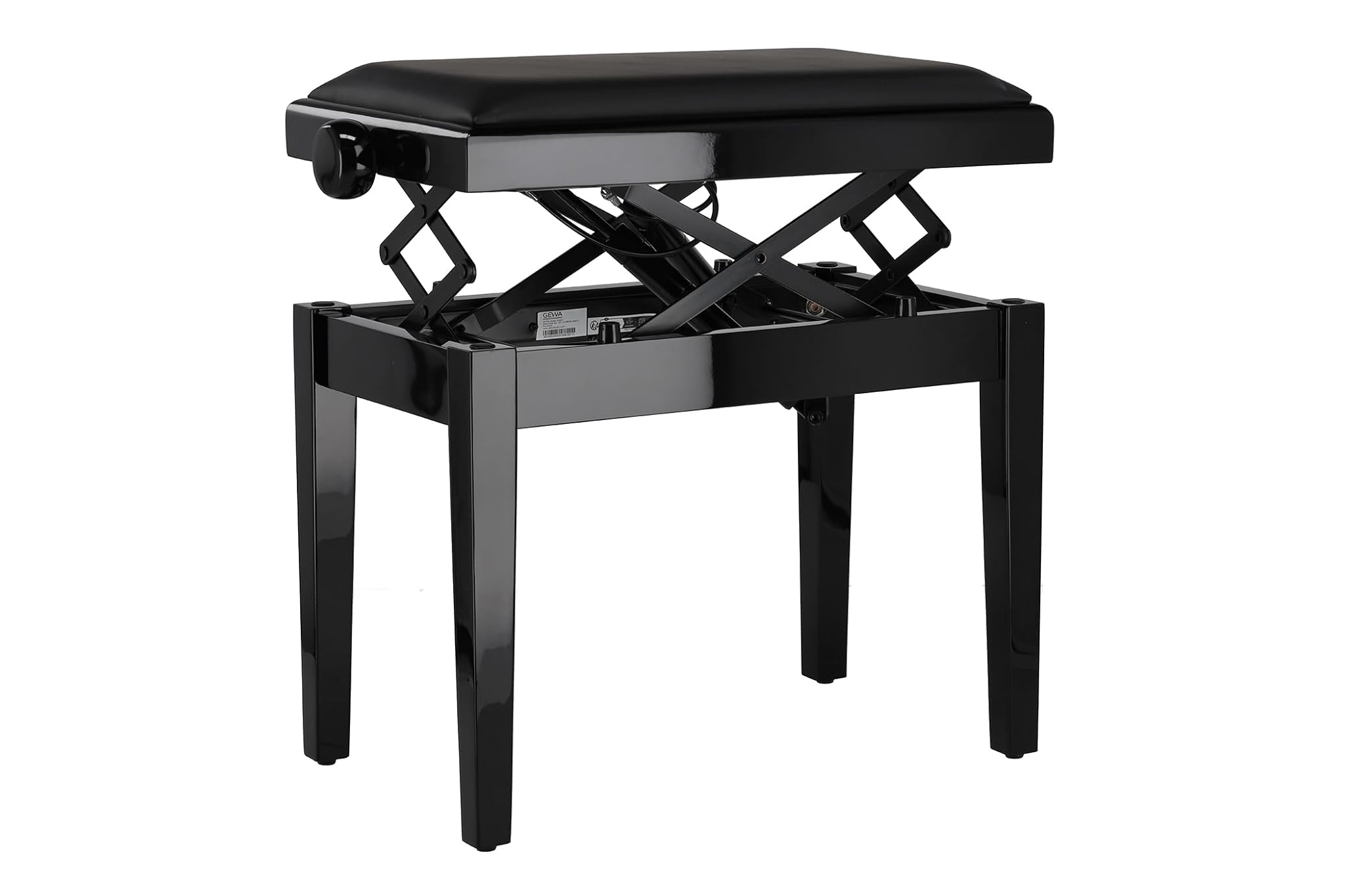 Gewa Deluxe Autolift - Panca per Pianoforte, Nero Lucido