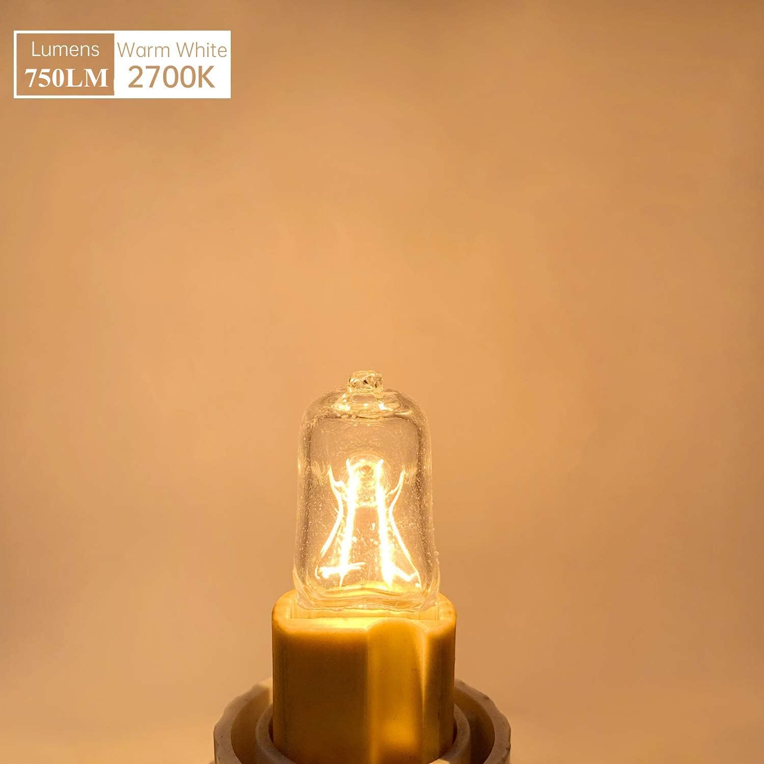 Ruledne Lampadine Alogena G9 60W Dimmerabili 2800K - immagine 4