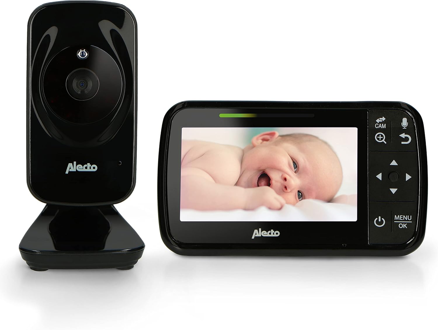 Alecto DVM149 Baby Monitor con Telecamera, Nero - immagine 7