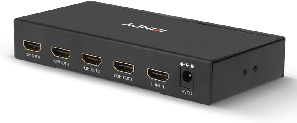 Lindy 38159 Splitter HDMI 4K 2160P30 3D, 4 Porte - immagine 2