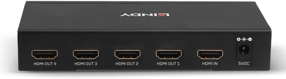 Lindy 38159 Splitter HDMI 4K 2160P30 3D, 4 Porte - immagine 4