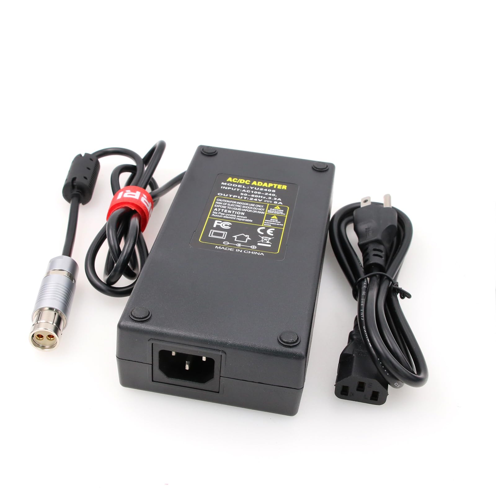 DRRI Alimentatore 24V 9A con Fischer 2Pin per ARRI Alexa XT, SXT, SXT-W, Classic