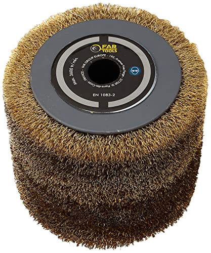 Fartools 110874 - Spazzola in Filo di Metallo Ø 120mm