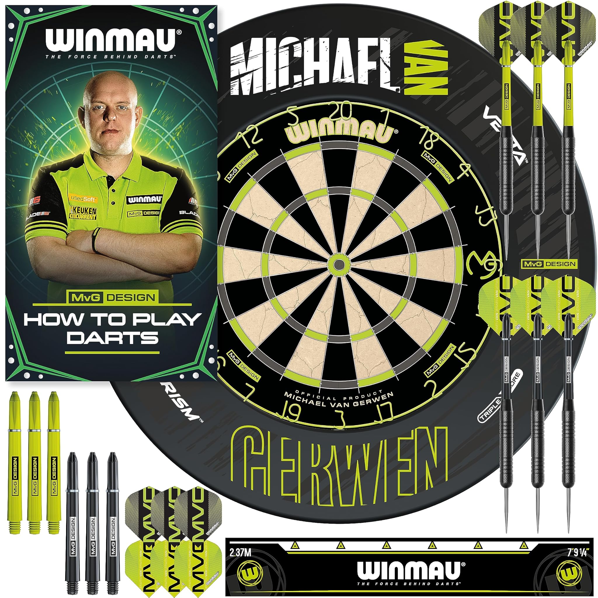 Winmau Michael van Gerwen MvG Set Freccette