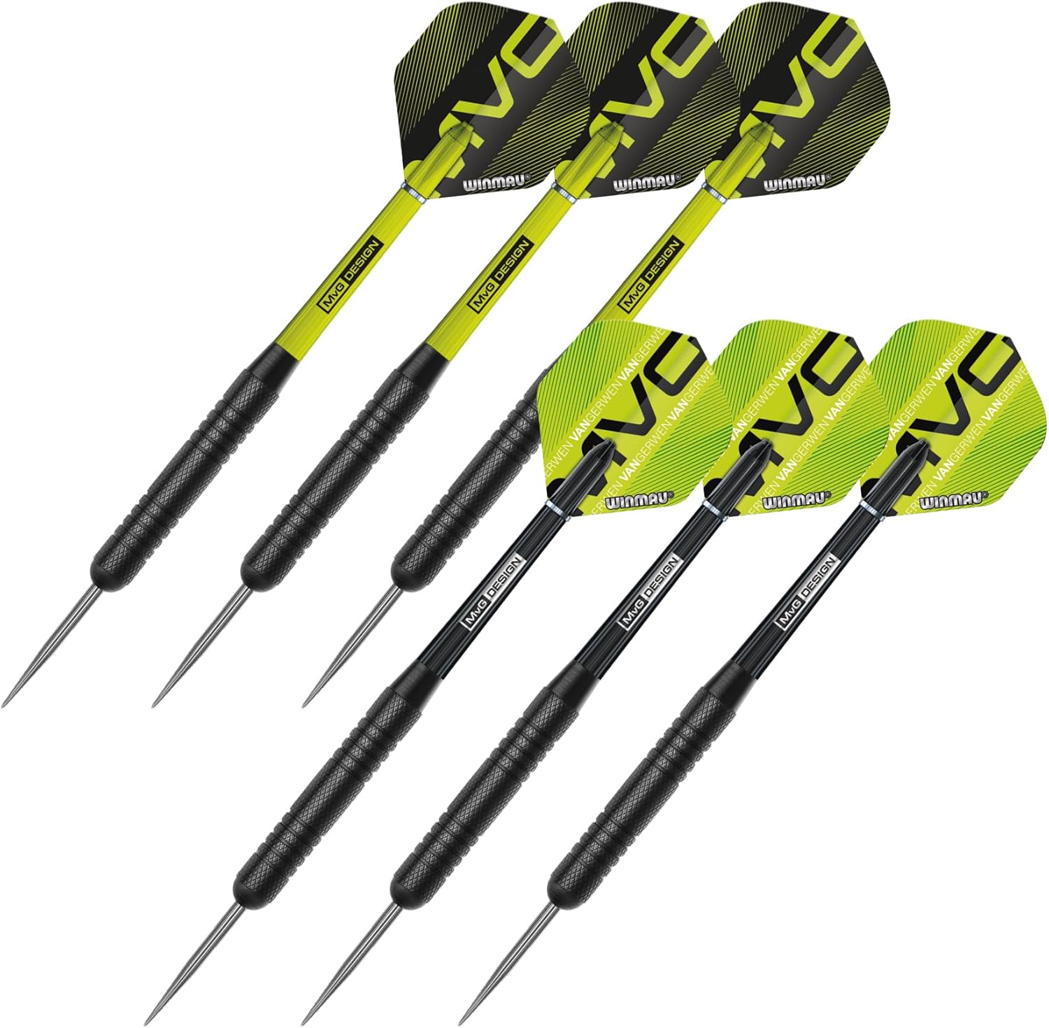 Winmau Michael van Gerwen MvG Set Freccette - immagine 4