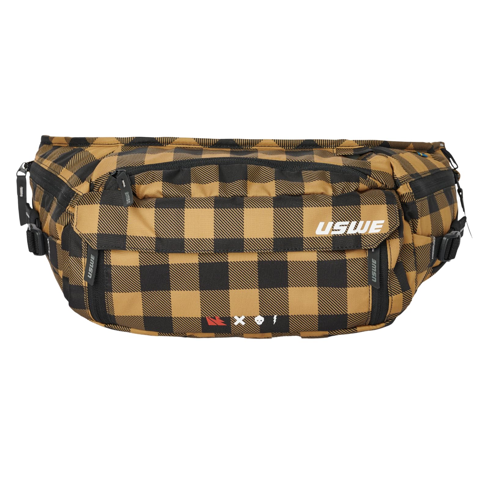 USWE Marsupio Regolabile 6L, Flanella Bron