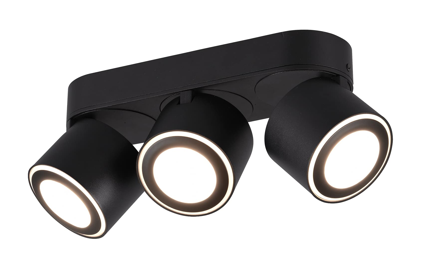 Trio Leuchten Lampada da soffitto, Nero Opaco