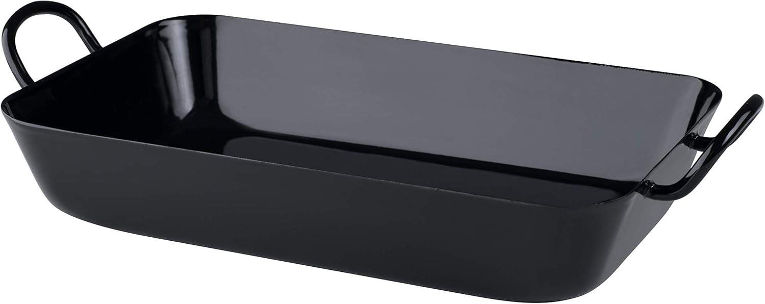 Riess 0455-022 Padella della Nonna Smaltata, Nera - immagine 1